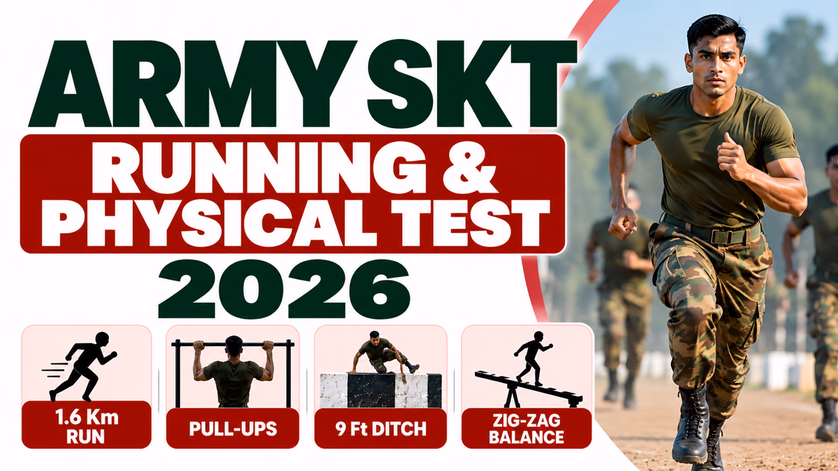 Army SKT Running & Physical Test 2026